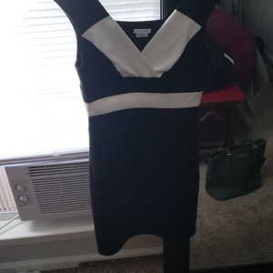 Black and white dress